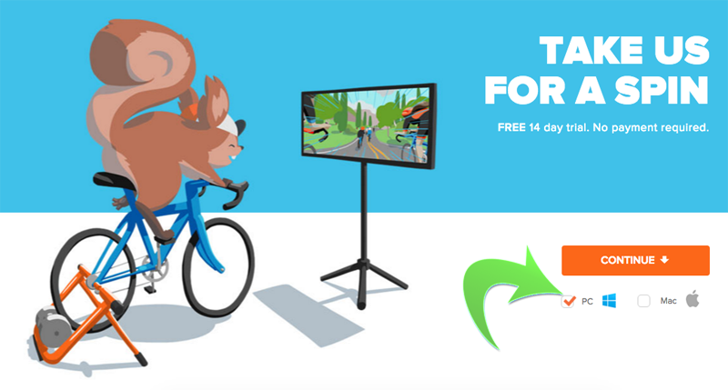 Download Zwift for your Operating System