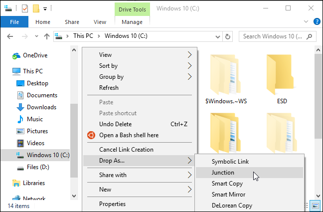 Windows Link Shell Extension