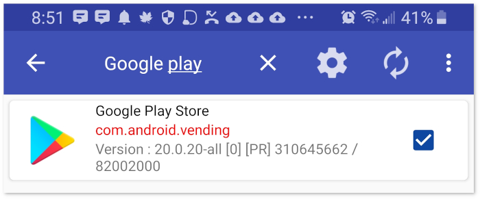 Disable Google Play store with Package Disabler Pro