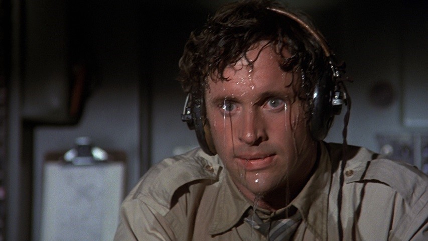 Airplane Movie sweating scene