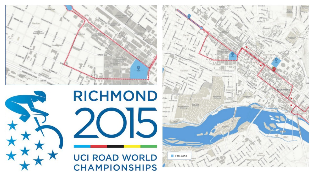 Zwift Richmond UCI Course