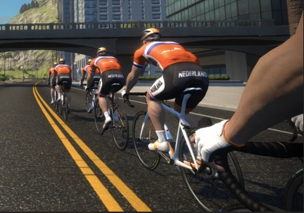 Zwift Lead-Out Paceline