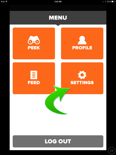 Zwift Mobile Application Link (Settings screen)