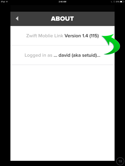 Zwift Mobile Application Link (Version)